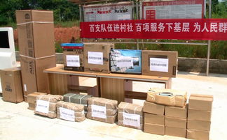市文化旅游廣電局開展“送圖書·送設備”下鄉村活動，創新文化用品設備出租機制